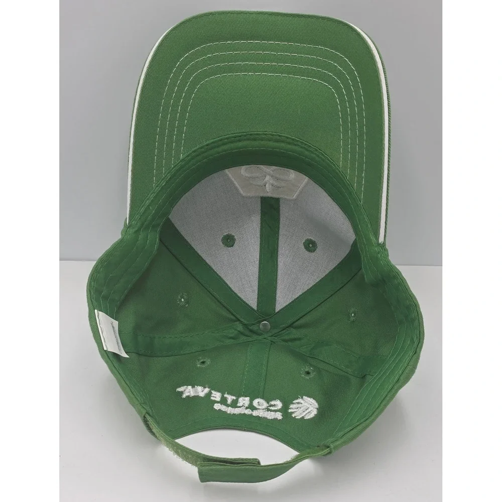 Corteva Agriscience DuPont Pioneer Seed Baseball Hat‎ Green Strapback Cap